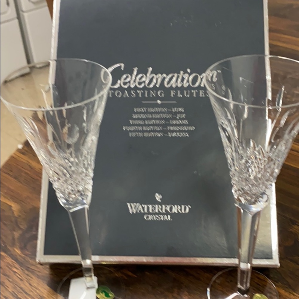 - Waterford Toasting Flutes